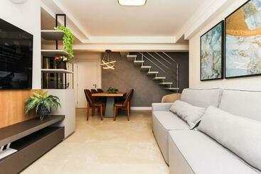 Жильё для туристов Terrazo Club Residence 603 B   Apartamento De 2 Dormitórios 5 Pessoas Em Condomínio Com Piscina