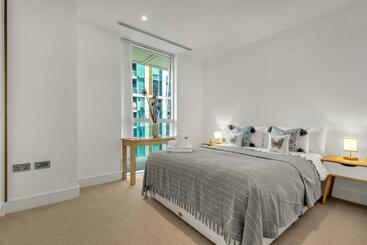 דירות לתיירים Modern 01 & 02 Bed Apartment In Canary Wharf