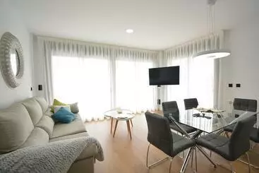 آپارتمان‌های توریست‌ها Galihost   Apartamento Con Piscina En Canelas, Sanxenxo