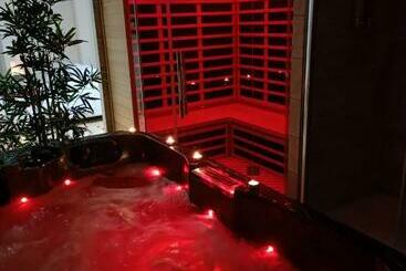 ツーリストアパートメント Spa Appartement O Temps Suspendu Reims Centre Sauna Et Jacuzzi