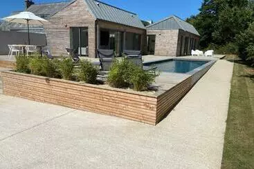 ツーリストアパートメント Magnifique Villa Avec Piscine, à 5 Min Des Plages