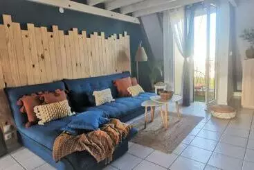 آپارتمان‌های توریست‌ها Le Blue Coco   1 Minute De La Plage