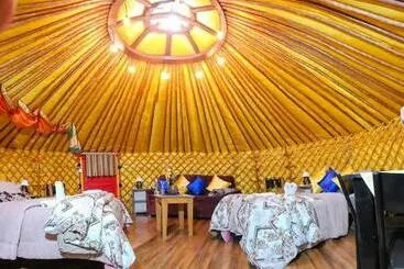 Apartamentos turísticos Casa Campo Yurt 3 Aconchego Tenda Mongólica Wifi
