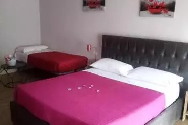 تختخواب و صبحانه Emmanueli65 Fronte Clinica Per 4 Matrimoniale E Castello