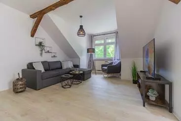 Turistihuoneistot Lausitz Apartment, 80m2, Waschtrockner, 2 X Parkplätze, Küche, Netflix
