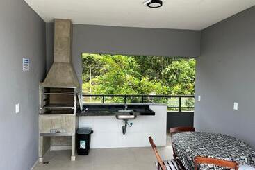 Apartamentos turísticos Refúgio Praia Lagoinha Ubatuba Sp Condomínio Samola Apto 07