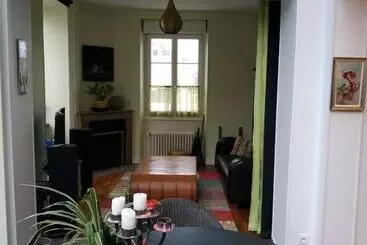 Turist apartmanları Le Palmier, Maison De Ville, 3 Chambres Et Jardin/terrasse