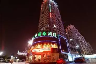 فندق Greentree Inn Shandong Yantai Penglai Free Harbor