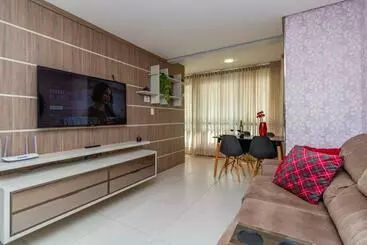 ツーリストアパートメント Incrível Próx Hsvp Central Garagem Novo!