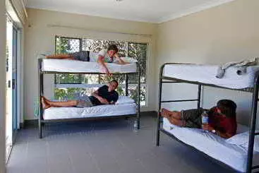 여관 Palace Backpackers Hervey Bay