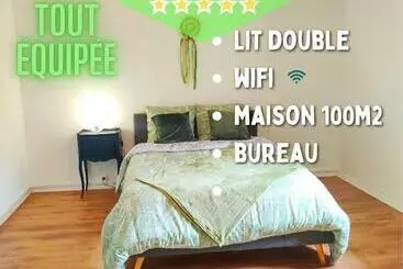 Hostel Belle Chambre Privée Avec Lit Double Dans Pamiers