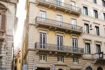 تختخواب و صبحانه Via Del Corso Home Roma