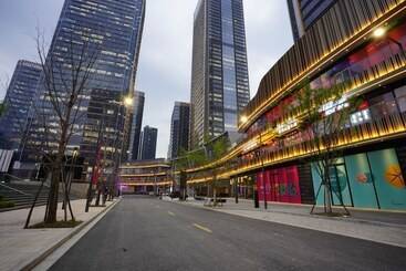 בית מלון כפרי Hangzhou Efc Wonderland Apartment   Hangzhou Alibaba T7 Branch