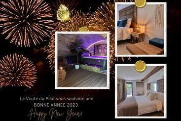 مبيت وإفطار La Voûte Du Pilat & Options Spa, Massage