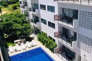 ホテル Papaya Condo Acapulco Diamante  Solo Adultos