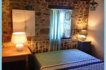 Bed and Breakfast Domaine Charente Glamping Familyroom Le Jardin With External Toilet & Shower House & Outdoor Kitchen