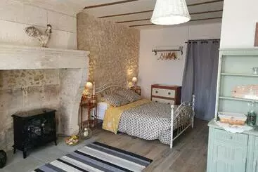 Aamiaismajoitus (B&B) La Vieille Grange   Saint Privat Des Pres
