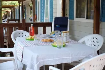 Happy Camp In Camping Karavomilos Beach