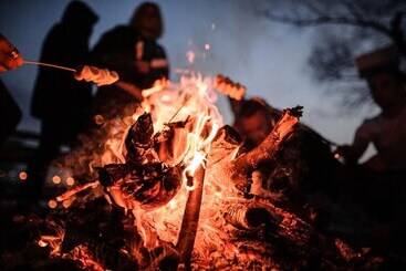 بيت ريفى Grand View Log Cabin