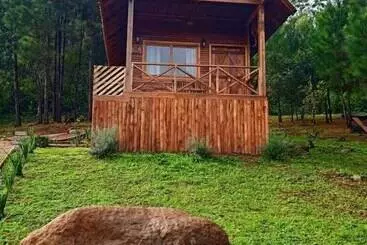 簡易ホテル Pousada Portal Da Cachoeira
