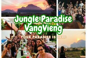 Hotel Jungle Paradise Vangvieng Bungalows