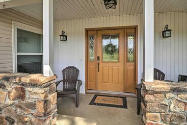 Landhus Large Home On White River W/ Fire Pit & Grill!