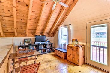 קוטג'' Awesome Murphy Cabin W/ Dock On Nottely River