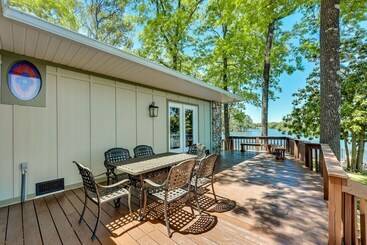 بيت ريفى Waterfront Arkansas Vacation Home On Lake Hamilton
