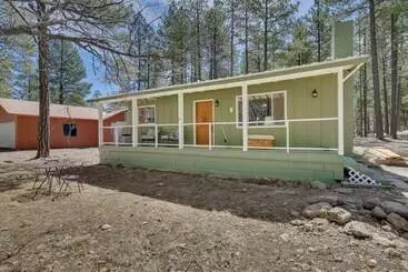 Mökkimajoitus Pet Friendly Alpine Cabin W/ Gas Grill & Fireplace