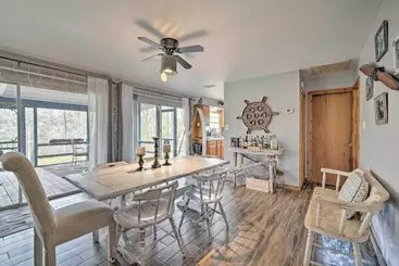 Mökkimajoitus Unplugged Withlacoochee Riverfront Retreat!