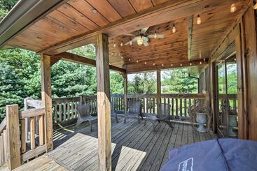 بيت ريفى Bloomington Cabin, Mins To Campus/lake Monroe