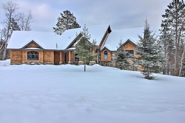Landhus Lakefront Giants Ridge Retreat Near Ski & Golf!