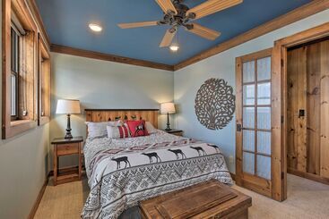 بيت ريفى Waterfront Star Lake Cabin, Boat Dock On Site