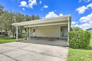 Mökkimajoitus Steps To Pool: Winter Garden House W/ Lanai!