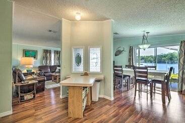 بيت ريفى Angler S Getaway: Riverfront Home W/boat Dock