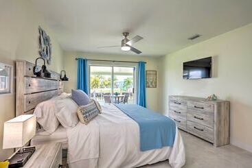 بيت ريفى Ocean Access Jensen Beach Home: Dock & Lanai!