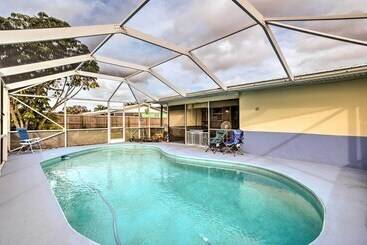 קוטג'' Port St Lucie Vacation Home W/ Lanai & Pool!