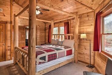 بيت ريفى Cosby Cabin W/ Hot Tub ~ 18 Mi To Gatlinburg!