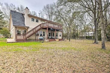 Hus på landet Waterfront Home W/ Boat Dock On Lake Conroe!