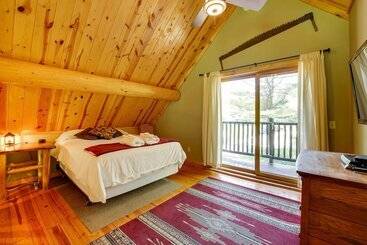 بيت ريفى Secluded Log Cabin In Nw Michigan: Hot Tub & Deck
