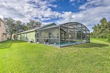 コテージ Davenport Home W/ Lanai & Pool: 10 Mi To Disney!
