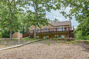 Vakantiehuisje Lazy Rs Lakehouse  W/ Hot Tub & Dock In Warsaw!