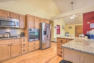 بيت ريفى Lazy Rs Lakehouse  W/ Hot Tub & Dock In Warsaw!