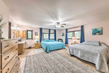 بيت ريفى Casa Ruidoso Cabin: Hot Tub, Views & Pool Table!