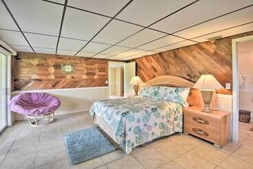 بيت ريفى Waterfront Welaka Escape W/ Private Docks!