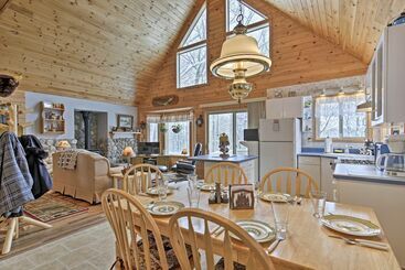 بيت ريفى Cozy Cabin On 10 Acres, Walk To Chippewa River!