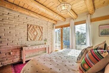 بيت ريفى Authentic Santa Fe Adobe Home W/ Desert Views