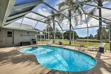 Dom wiejski Palm Harbor Home W/ Pool & Golf Course Views!