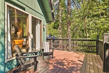 コテージ Near Trails: Cabin W/ 2 Level Deck In Twain Harte