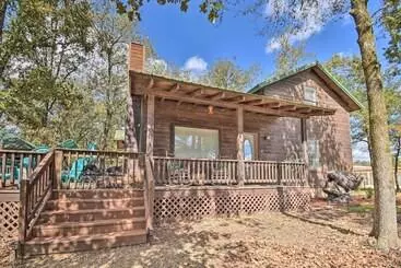 Vakantiehuisje Broken Bow Cabin W/ Private Deck ~ 5 Mi To Lake!